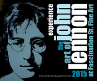 Artist John Lennon portrait