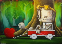 Fabio Napoleoni Prints Fabio Napoleoni Prints Let's Get This Show On The Road (SN) Paper