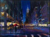 Michael Flohr Artist Michael Flohr Artist New York City Rain (SN) 