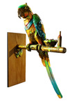 Nano Lopez Figurative Sculpture Nano Lopez Figurative Sculpture Papa Gallo - Macaw Parrot (SN)