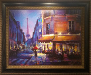 City Impressionism Originals and Prints City Impressionism Originals and Prints Parisian Rain (SN) 