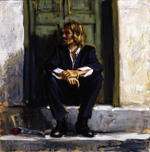 Fabian Perez Prints for Sale Fabian Perez Prints for Sale Waiting for the Romance to Come Back I