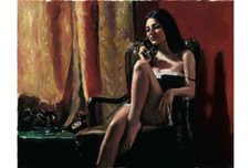Fabian Perez Prints for Sale Fabian Perez Prints for Sale Arpi in the Red Room III
