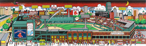 Charles Fazzino Art Charles Fazzino Art MLB Fenway Park: The Pride of Boston (SN)