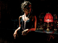 Fabian Perez Prints for Sale Fabian Perez Prints for Sale Marina by the Red Light
