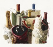 Arvid Wine Art Arvid Wine Art Gifted (SN) (Framed)
