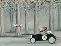 Fabio Napoleoni Prints Fabio Napoleoni Prints On the Right Track (SN)