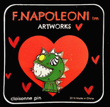 Fabio Napoleoni Prints Fabio Napoleoni Prints Dragon Boy (Pin)
