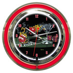 Godard Merchandise Godard Merchandise Praying For Seven- Neon Clock (Large)