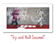 Fabio Napoleoni Prints Fabio Napoleoni Prints Try and You'll Succeed (OE)