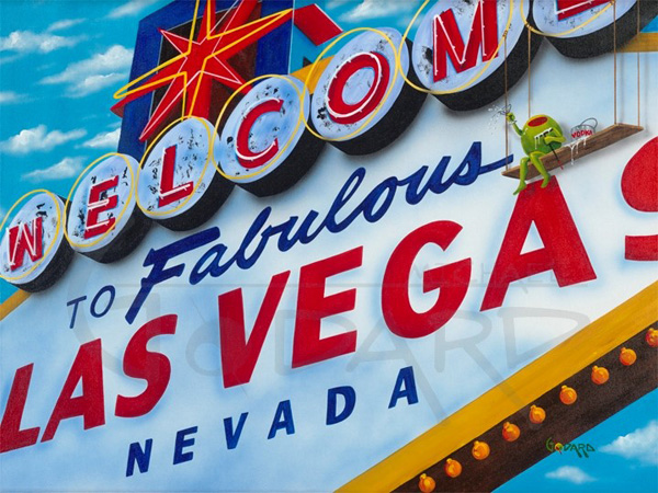 Michael Godard Welcome to Vegas (G)