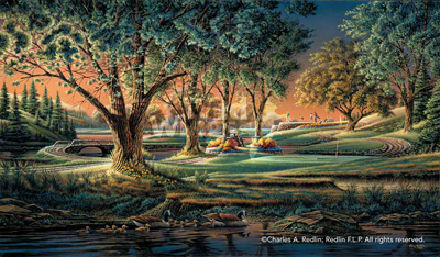 Terry Redlin Spring on the Greens
