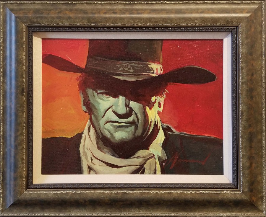 Artist Gabe Leonard John Wayne Portrait Original Framed Previous Next John Wayne Portrait Original Framed