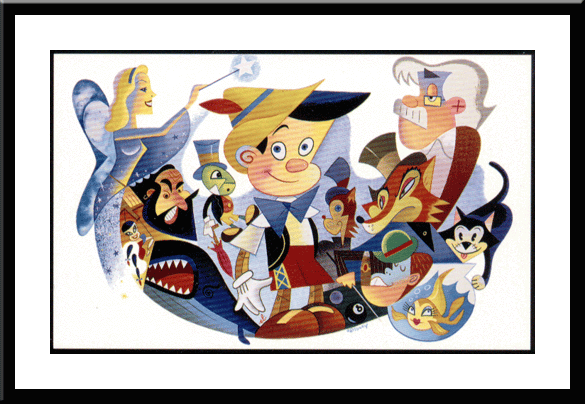 Pinocchio  Disney, Disney art, Pinocchio disney