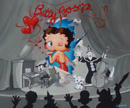 Jim Warren Fine Art Jim Warren Fine Art Betty Boop's Grand Entrance