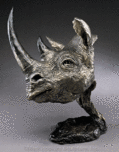 Mark Hopkins Scupture Mark Hopkins Scupture Black Rhino