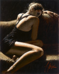 Fabian Perez Fabian Perez Broccato Ocre