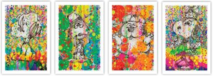 Tom Everhart Prints Tom Everhart Prints Bubble Bath Suite of 4