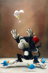 Fabio Napoleoni  Fabio Napoleoni  Chasing a Good Time (SN) Canvas - (Gallery Wrapped)