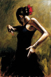 Fabian Perez Fabian Perez Dancer In Black