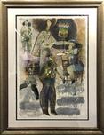 Fine Artwork On Sale Fine Artwork On Sale De Accordeons de Chair et de Rire - Framed