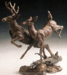 Mark Hopkins Scupture Mark Hopkins Scupture Deer