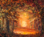 Artist James Coleman Artist James Coleman Fall Colors (SN) (Small)