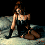 Fabian Perez Fabian Perez Guantes Negras