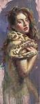 Henry Asencio Henry Asencio Enchanted Embrace (Original) (Framed)