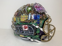 Charles Fazzino Art Charles Fazzino Art NFL: Superbowl XVIII Las Vegas Helmet (Full Size)