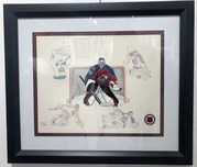 Fine Artwork On Sale Fine Artwork On Sale The Greatest Goalie - Patrick  Roy (Framed) 