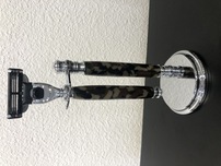Allywood Creations Allywood Creations Razor with Stand - Chrome Camo