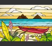 Heather Brown Art Heather Brown Art Lanikai Daydream (SN)