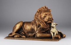 Mark Hopkins Scupture Mark Hopkins Scupture Lion and the Lamb (Small)