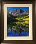 Michael Flohr Art Michael Flohr Art Perfection At Maroon Bells - Original (Framed)