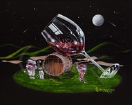 Godard Wine Art Godard Wine Art Moonlight Golf (GP)