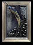 Bill Mack Bill Mack Ocean Predator Deluxe/Blue Fin (Bonded Mixed Metals) (Framed)