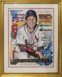 Fine Artwork On Sale Fine Artwork On Sale Stan The Man Musial (Framed)