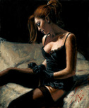 Fabian Perez Fabian Perez Paola in Bed II