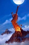 Jim Warren Fine Art Jim Warren Fine Art Pele Rising (Hawaiian Goddess)