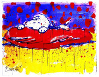 Tom Everhart prints Tom Everhart prints Pig Out - Captain Day Dreamer