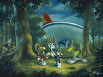 Rob Kaz Art Rob Kaz Art Hare-y Situation