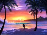 Jim Warren Fine Art Jim Warren Fine Art Romantic Sunset