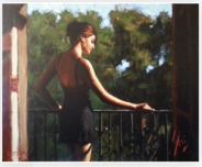 Fabian Perez Fabian Perez Saba in the Sun II