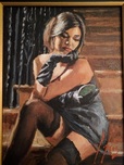 Fabian Perez Fabian Perez Saba on the Stairs II