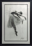 Henry Asencio Art Henry Asencio Art Shooting Star (Original) (Framed)