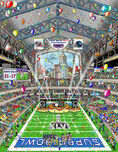 Charles Fazzino Art Charles Fazzino Art Super Bowl XLVI: Indianapolis (SN)