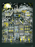 Charles Fazzino Art Charles Fazzino Art Vampires...The Twilight of New Orleans (DX) (Grey)