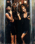 Fabian Perez Fabian Perez Waiting for Customers