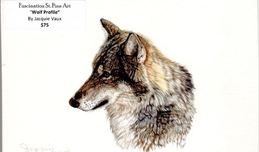 Fine Artwork On Sale Fine Artwork On Sale Wolf Profile